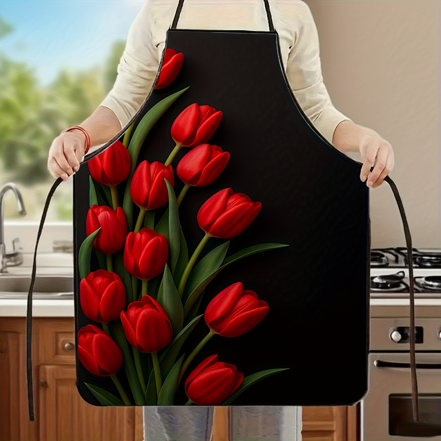 Kitchen Baking Background - Tablier de cuisine à motif de