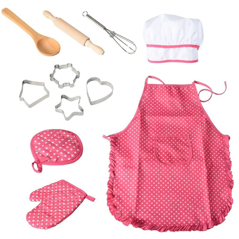 Baking Kitchen Set Up - Ensemble de tablier de cuisine pour
