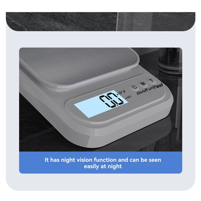 Kitchen Scale Precise - 【ESSENTIALS】 Balance de cuisine numérique pour