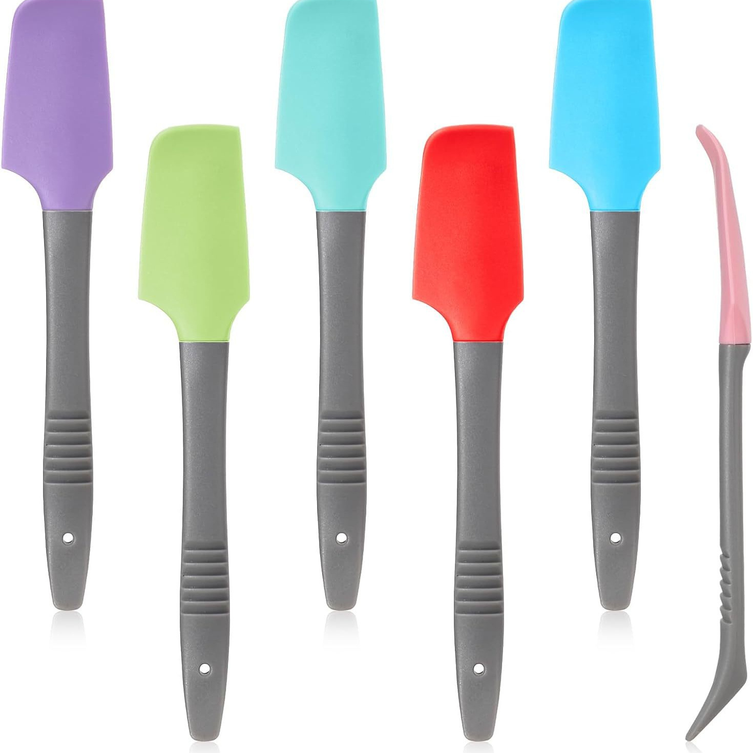 Kitchen Baking Must Haves - Ensemble de mini spatules de 6