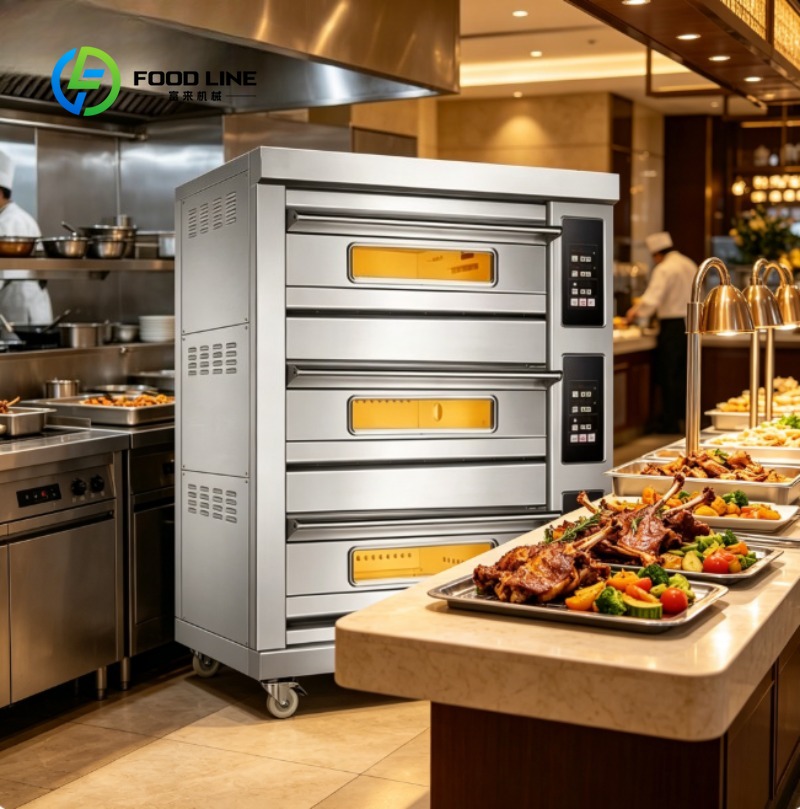Commercial Kitchen Baking Oven - Four commercial en acier inoxydable, four