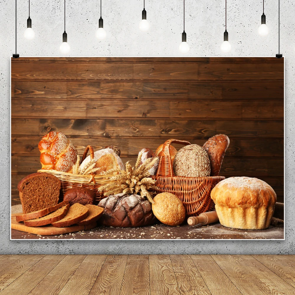 Kitchen Baking Background - Planches de bois toile de fond