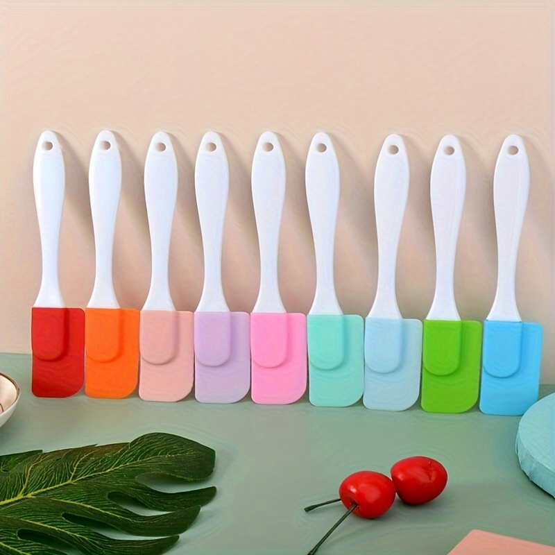 Kitchen Baking Essentials - Ensemble de 10 spatules en silicone