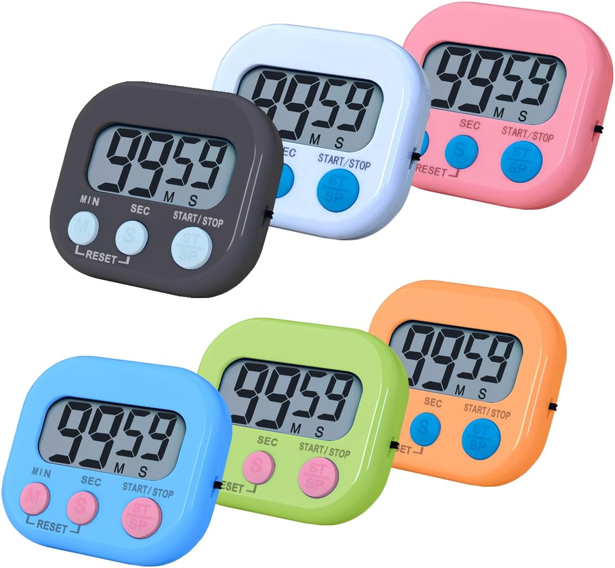 Baking Kitchen Set Up - Minuterie de cuisine magnétique numérique avec