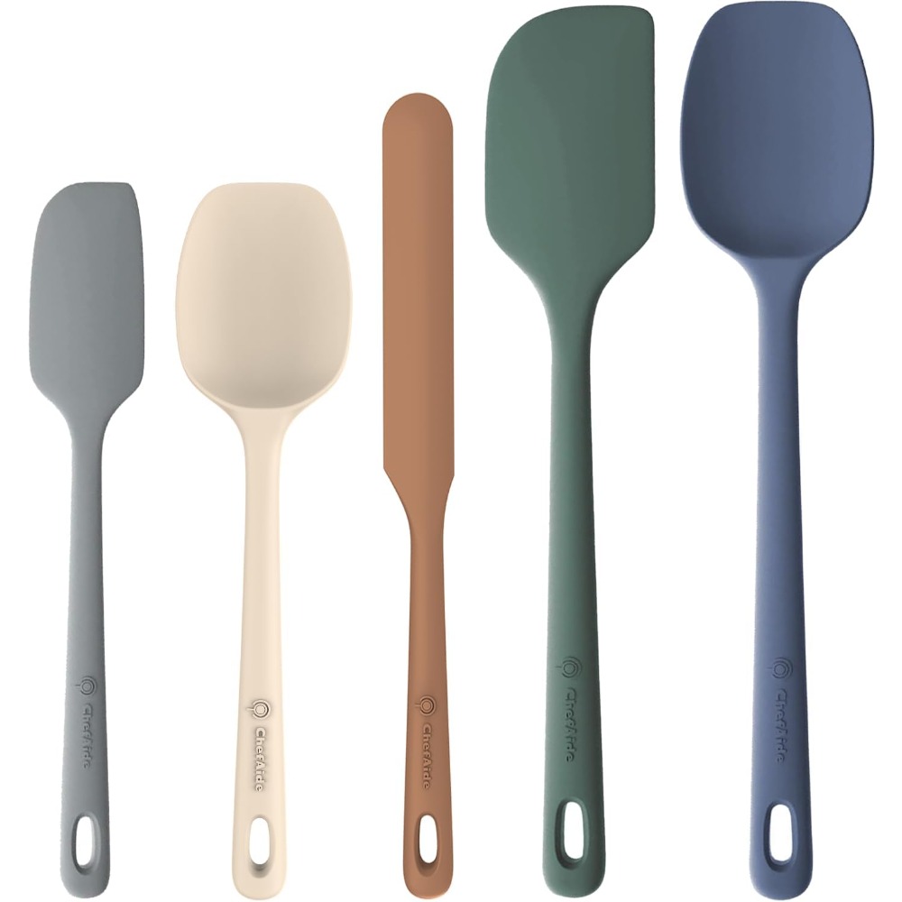 Baking Kitchen Set Up - Ensemble de 5 spatules en silicone