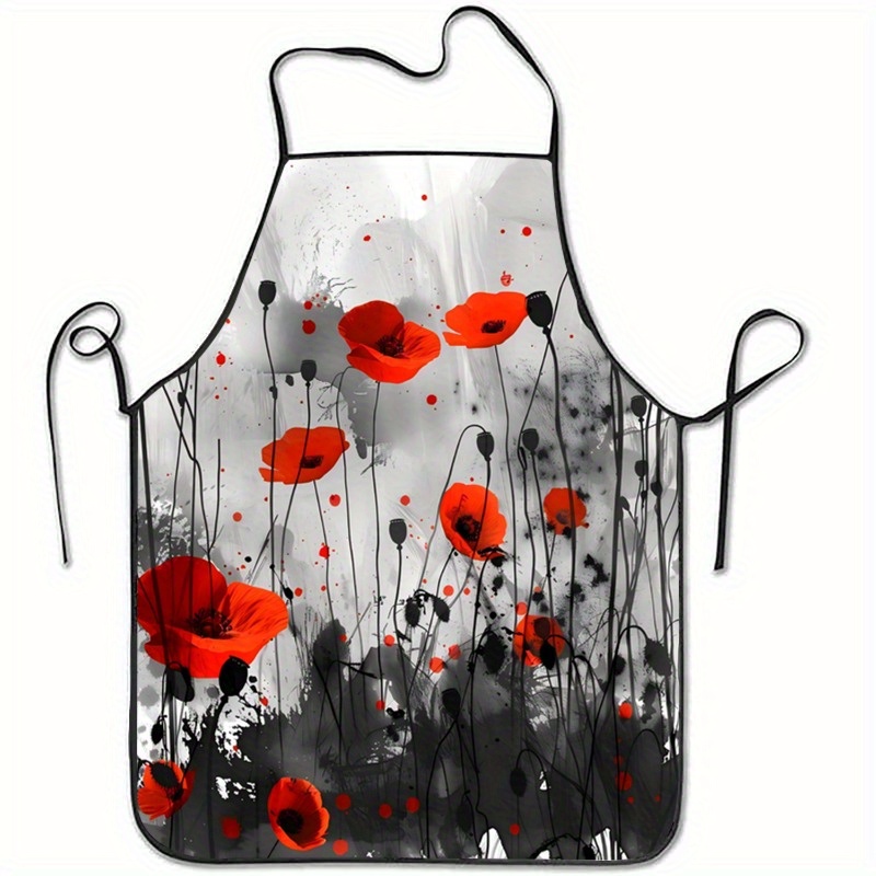 Kitchen Baking Background - Tablier en Polyester sans manches à