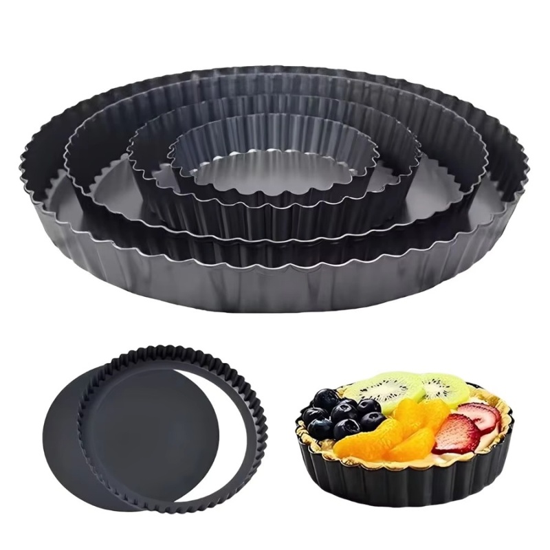 Kitchen Baking Pan - 1 moule à tarte amovible à