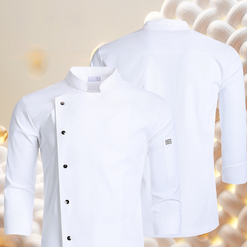 Kitchen Baker - Nouvelle veste de chef blanche à