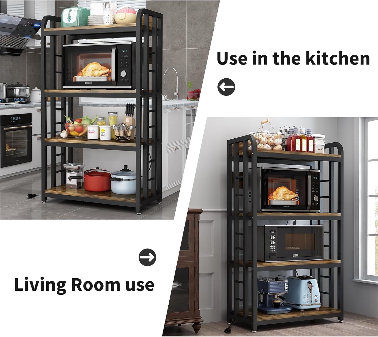 Étagère de cuisine à 4 niveaux - Kitchen Baker avis et prix