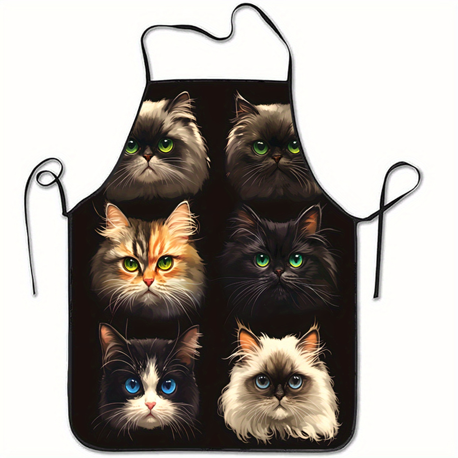Tablier avec portrait de chat, - Kitchen Baking Background avis et prix