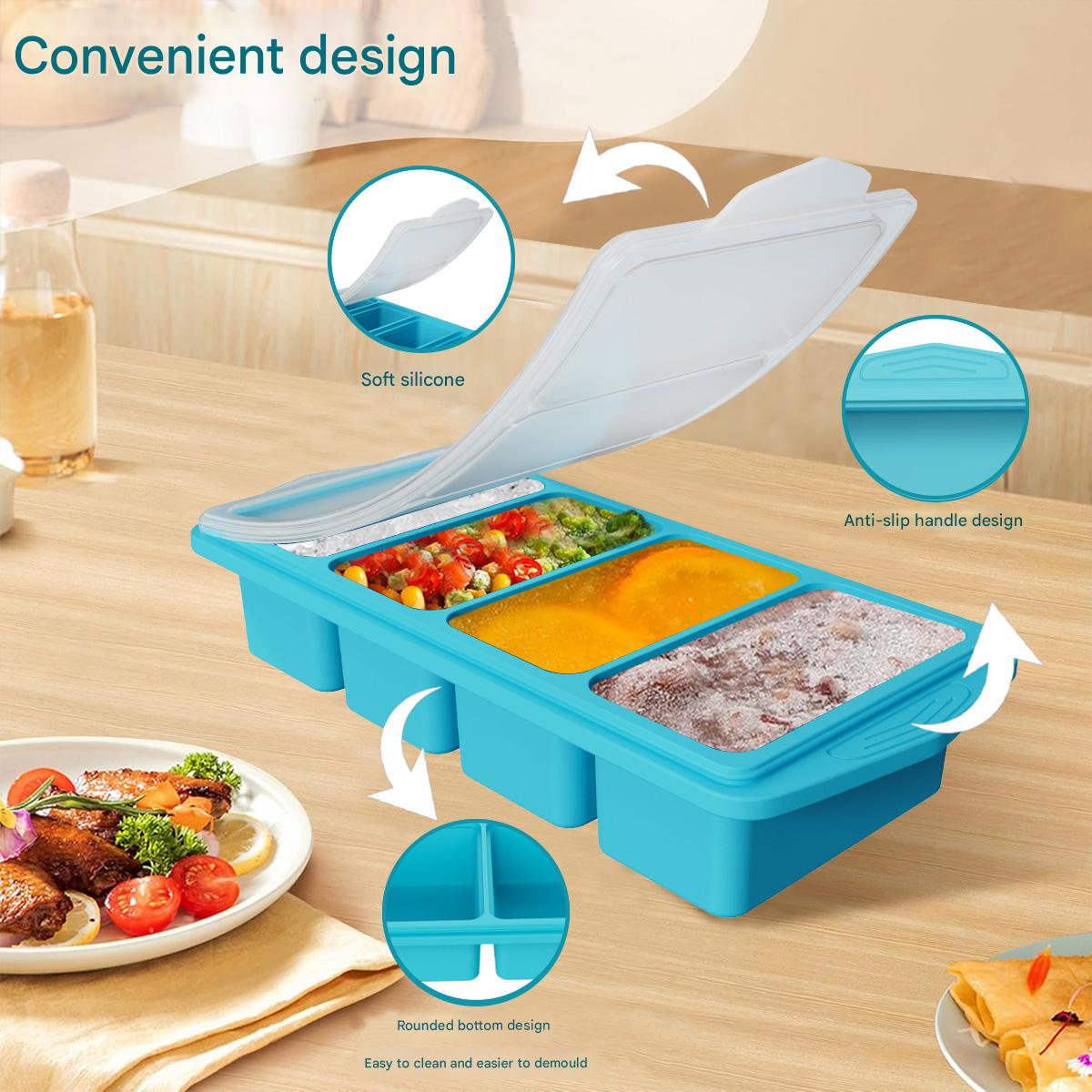 Grand moule à glaçons en silic - Kitchen Baking Organization avis et prix