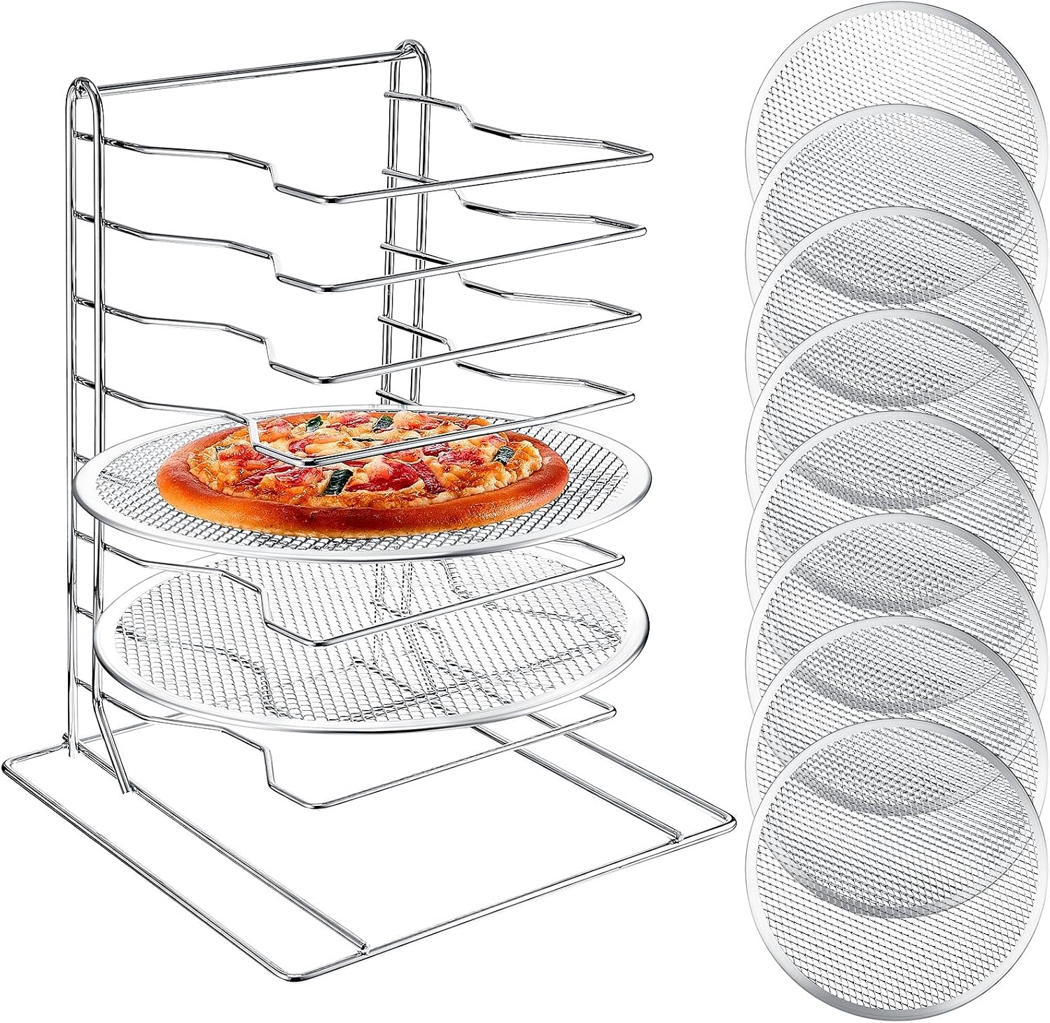 Étagère à pizza à 8 niveaux av - Kitchen Baking Pan avis et prix