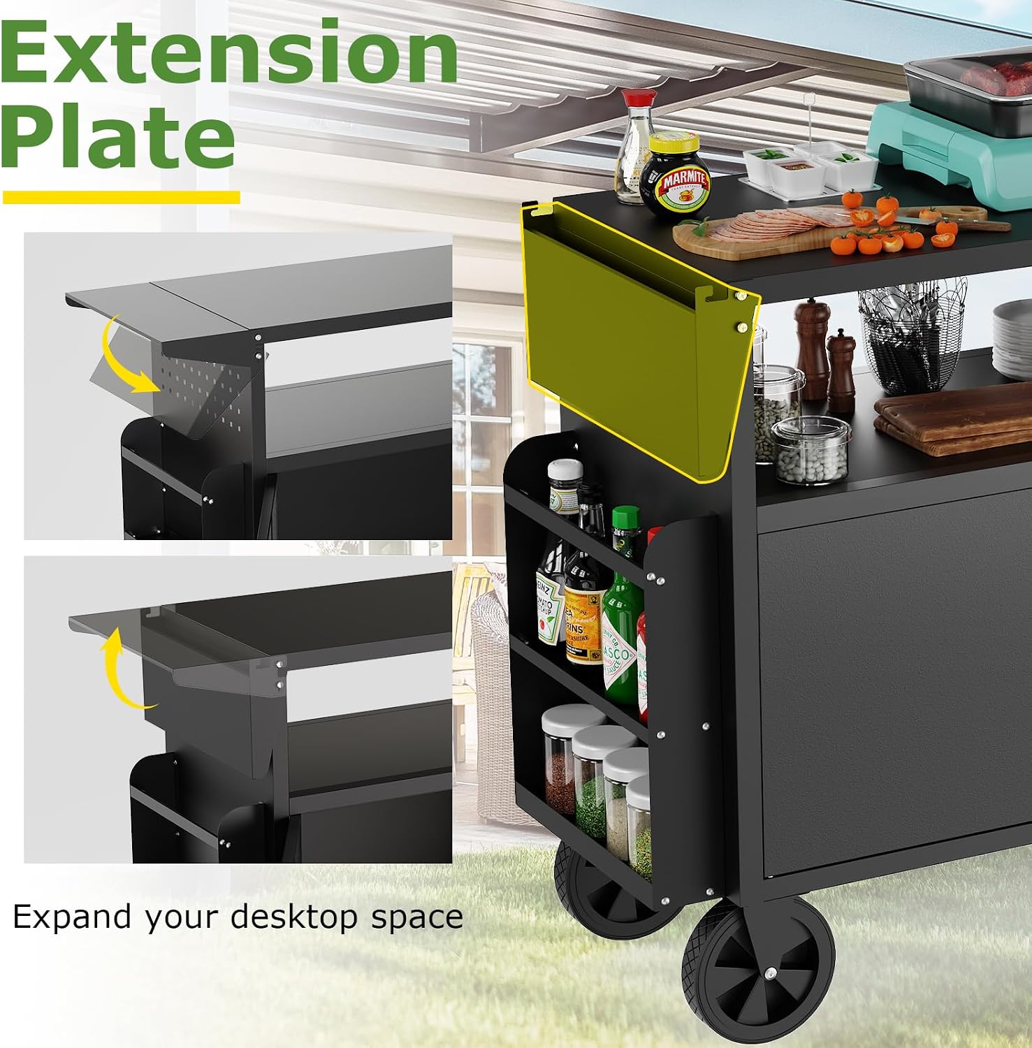 Table de barbecue d'extérieur  - Kitchen Q avis et prix