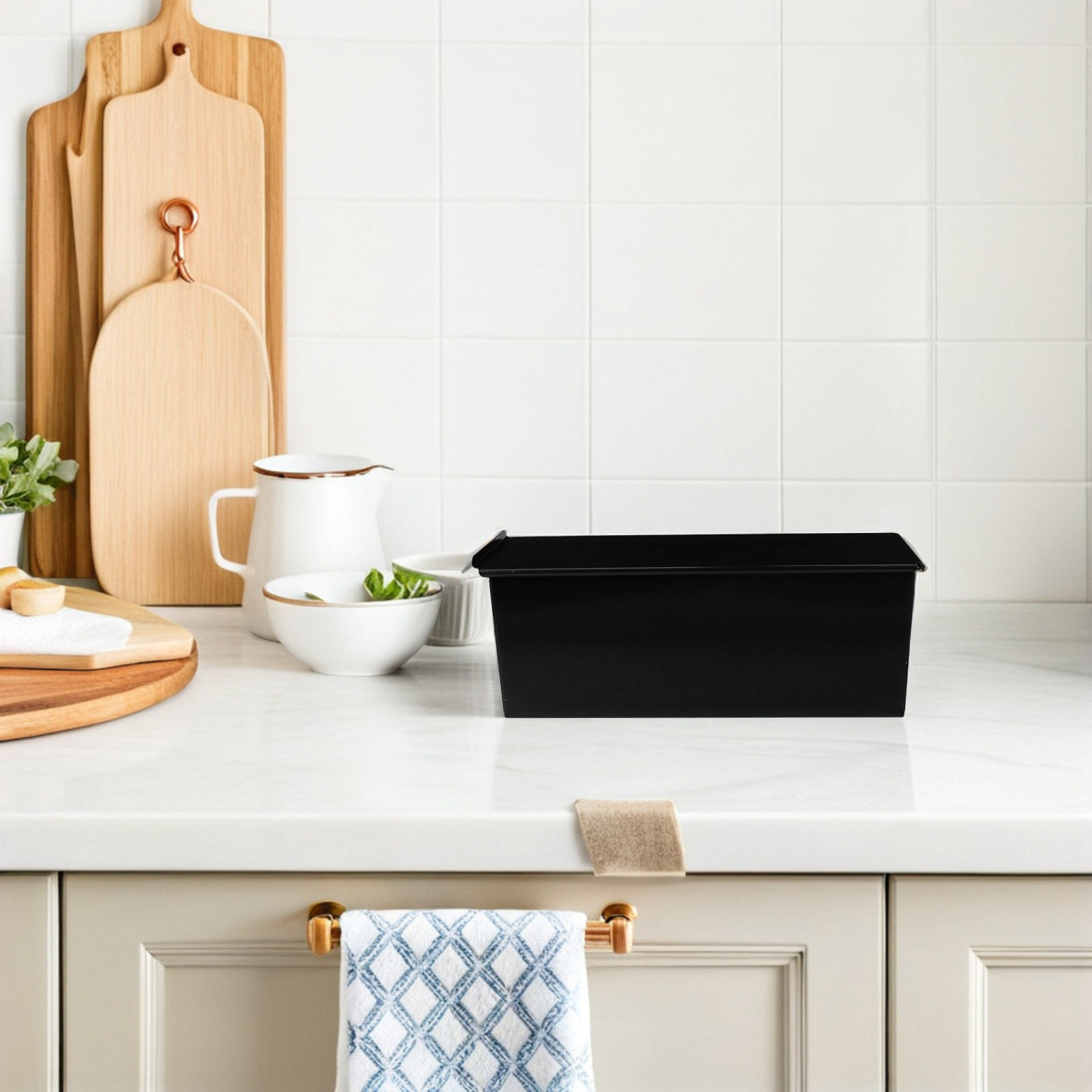 1 pièce Moule à pain noir anti - Kitchen Baking Pan avis et prix