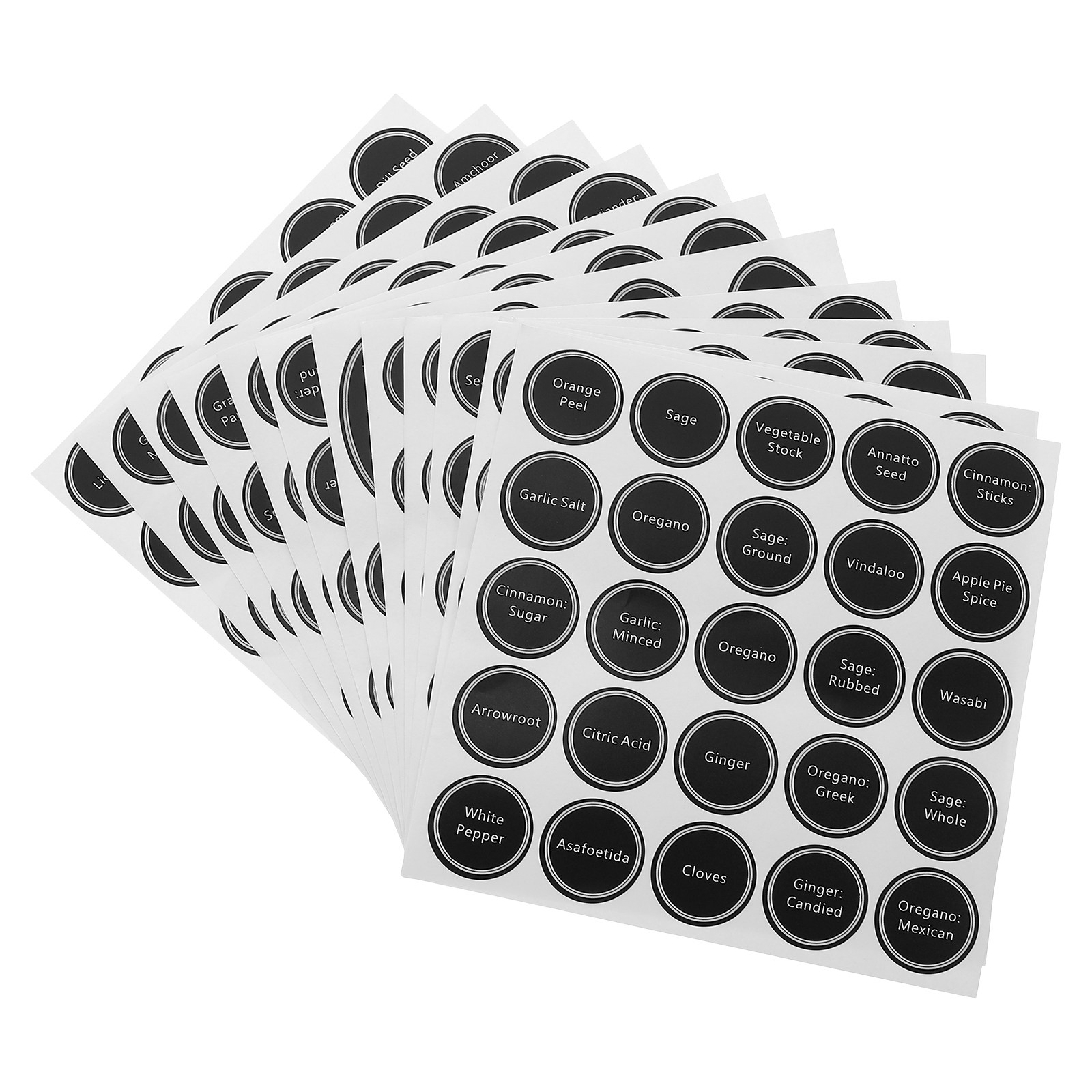 13 étiquettes autocollantes po - Kitchen Baking Organization avis et prix
