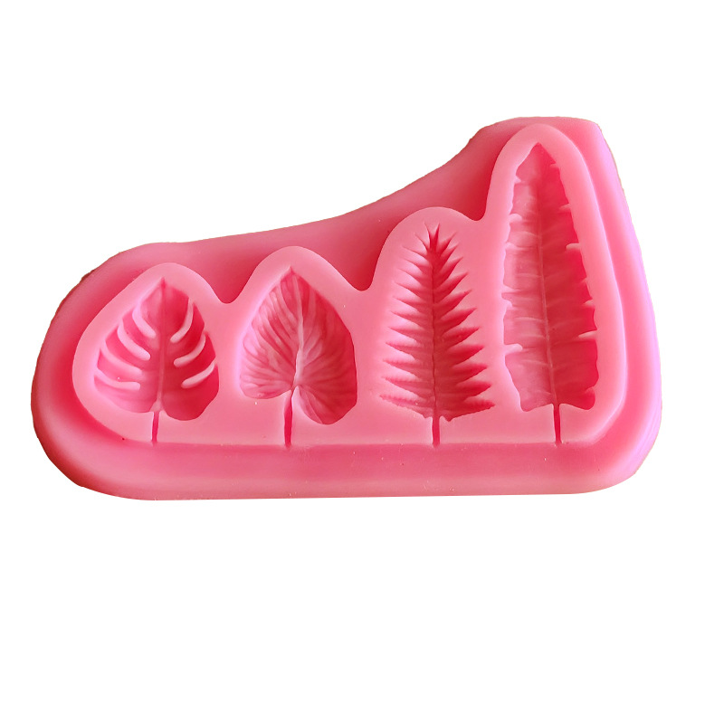 Moules en Silicone feuilles de - Kitchen Baking Decor avis et prix