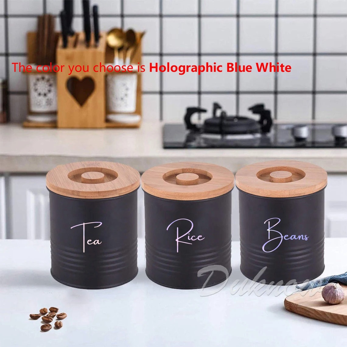 Étiquettes autocollantes imper - Kitchen Baking Organization avis et prix