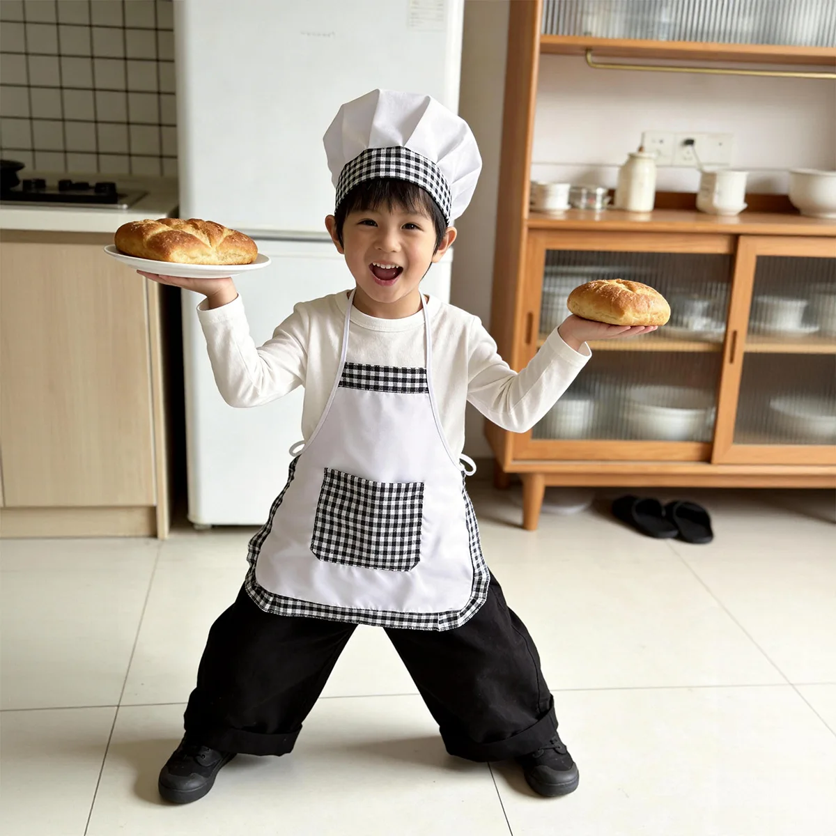 Ensemble 2 pièces tablier et c - Baking Kitchen Set Up avis et prix