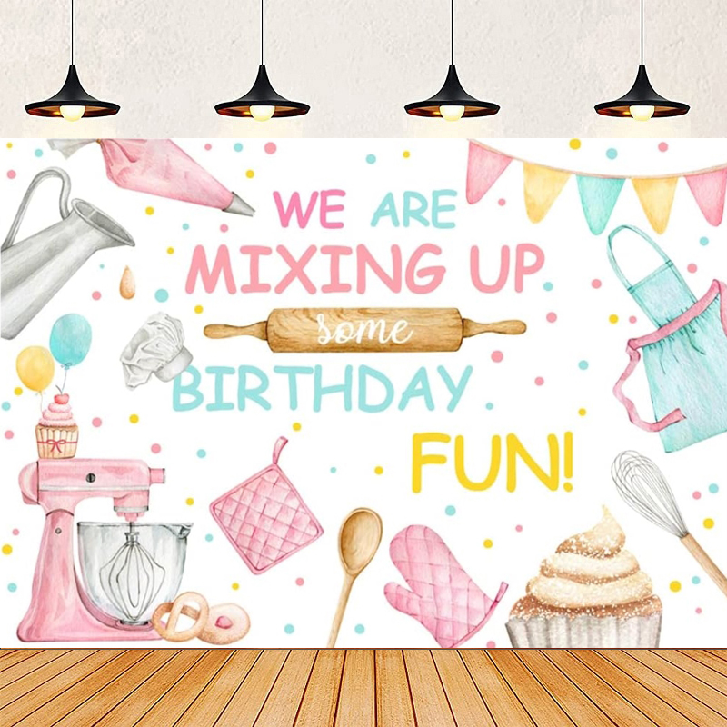 Fond de photographie rose pour - Kitchen Baking Background avis et prix