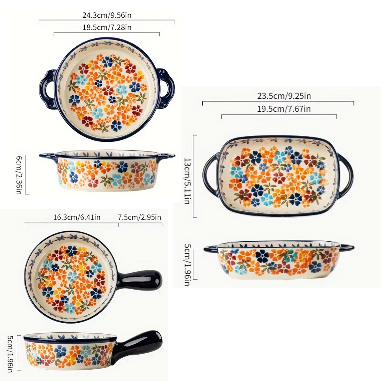 1 pièce, plat à four en cérami - Kitchen Baking Essentials avis et prix