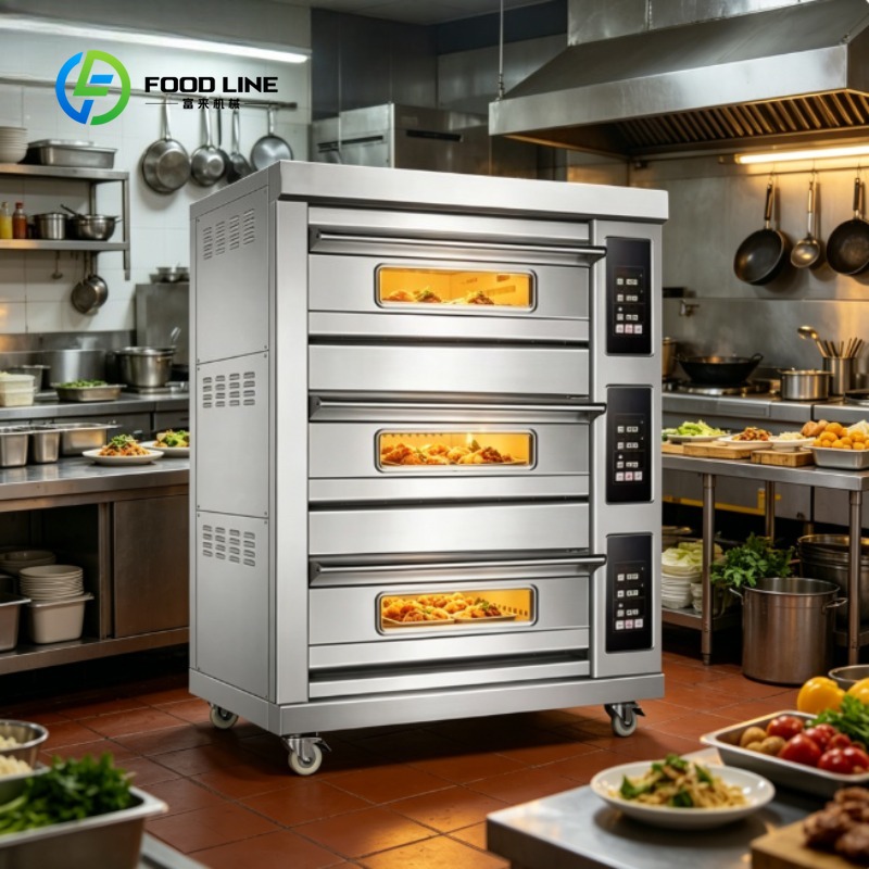 Four commercial en acier inoxy - Commercial Kitchen Baking Oven avis et prix