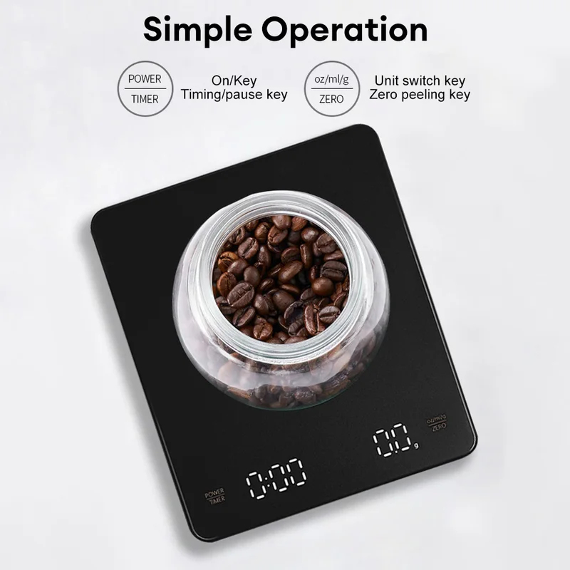 Balance à café numérique avec  - Kitchen Scale Precise avis et prix
