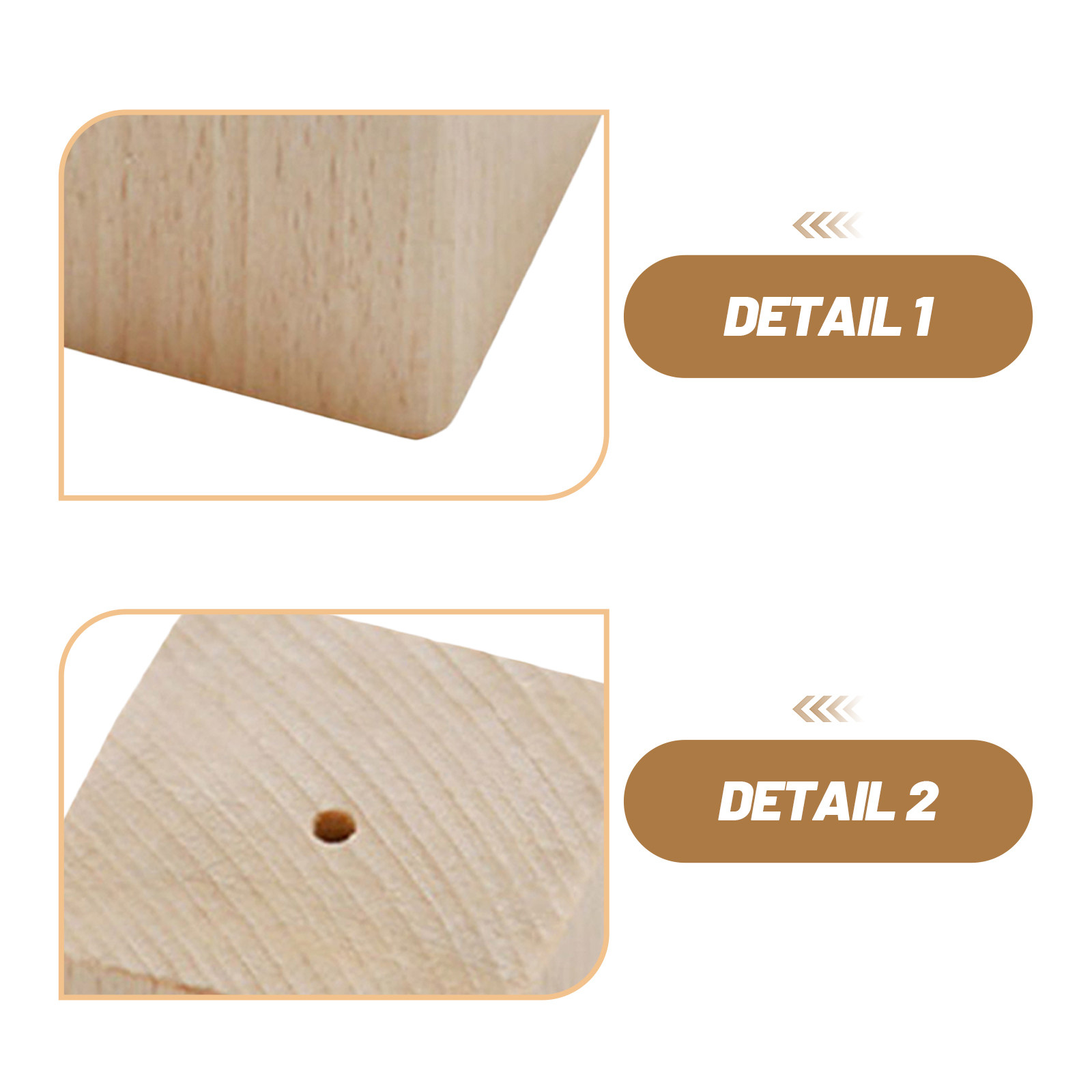 2 pièces de bases en bois pour - Kitchen Baking Decor avis et prix