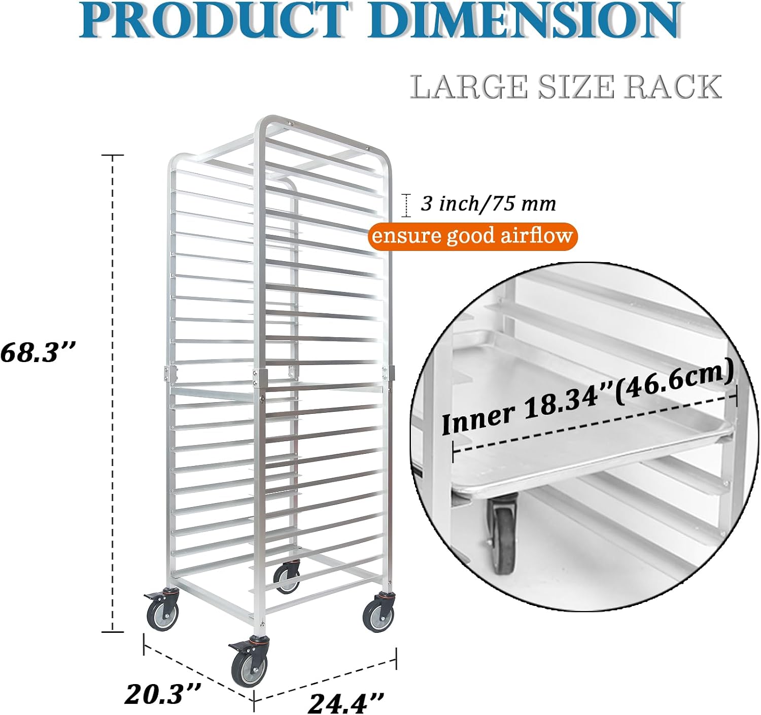 Chariot de refroidissement mob - Kitchen Baking Pan avis et prix