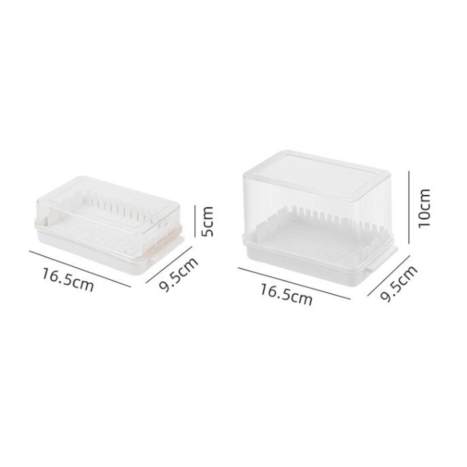 4xButter Dish with Lid Cheese  - Kitchen Baking Organization avis et prix