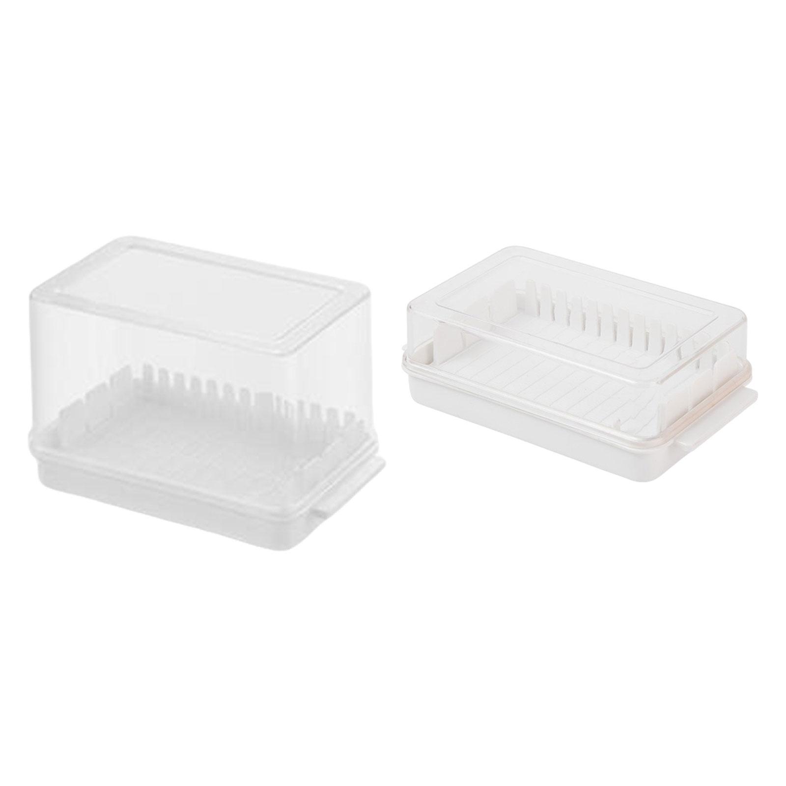 4xButter Dish with Lid Cheese  - Kitchen Baking Organization avis et prix